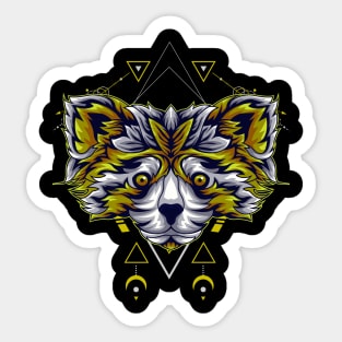 red panda always be red panda Sticker